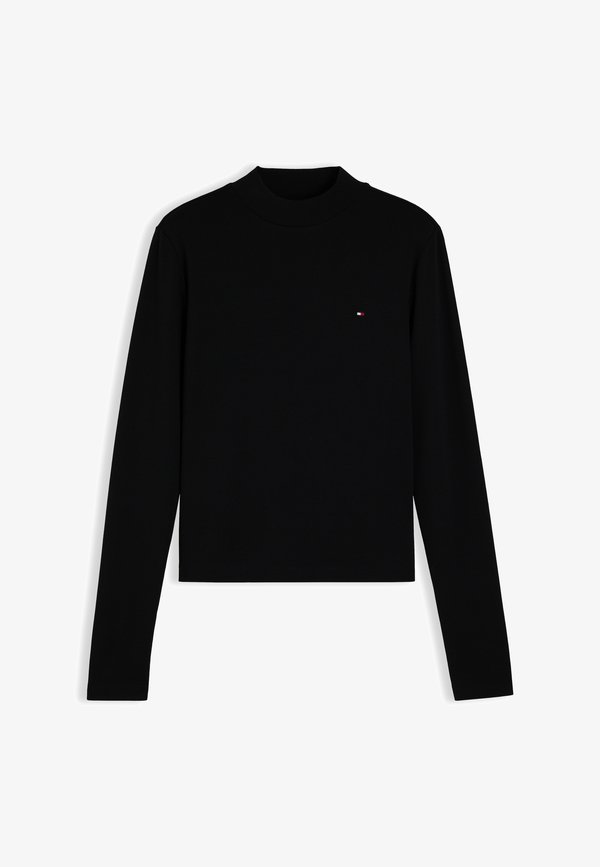 Tommy Hilfiger CODY MOCK - Long sleeved top - black