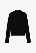 Tommy Hilfiger CODY MOCK - Long sleeved top - black