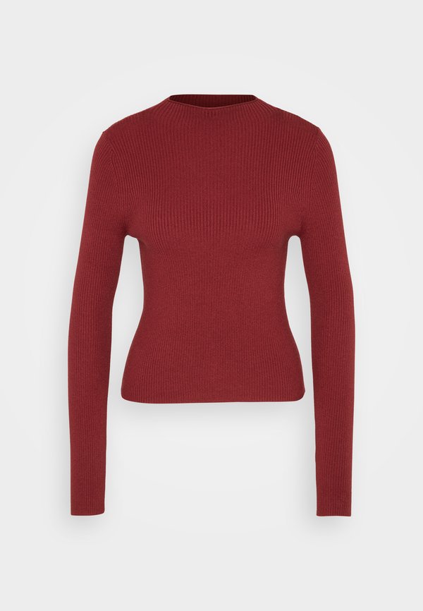 Vero Moda Petite VMNANCY FUNNELNECK  - Jumper - syrah
