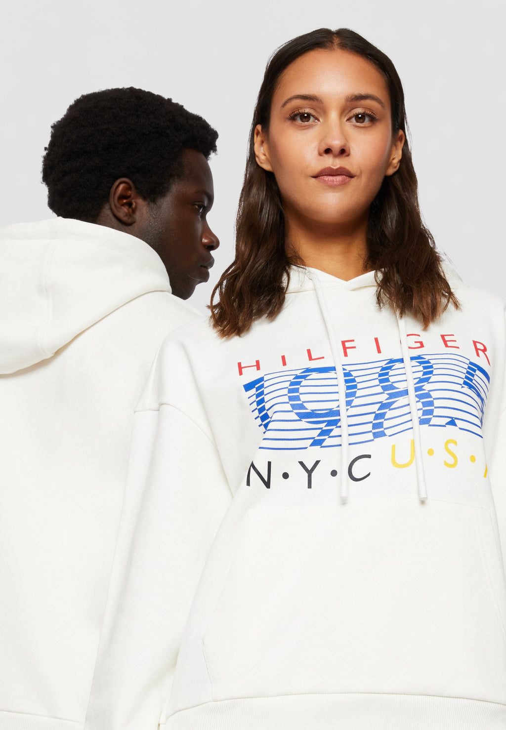 EXCLUSIVE UNISEX HILFIGER TEAM GRAPHIC  HOODIE Media 5