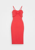 WAL G. WGXZL WEDDING - PARIS BOW MIDI DRESS