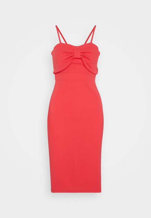 WAL G. WGXZL WEDDING - PARIS BOW MIDI DRESS