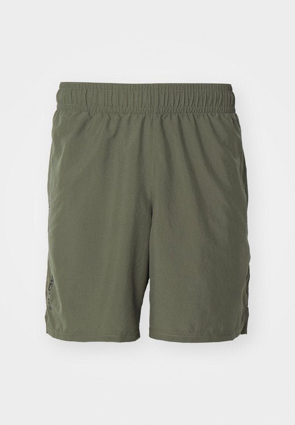 Under Armour TECH WOVEN WORDMARK - Sports shorts - green/black