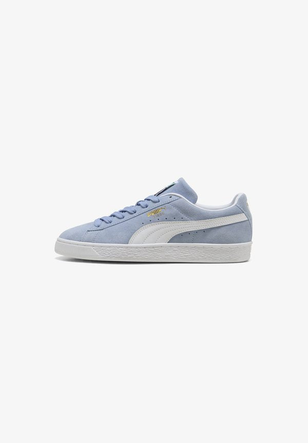 Puma SUEDE CLASSIC UNISEX - Skate shoes - chambray blue- white