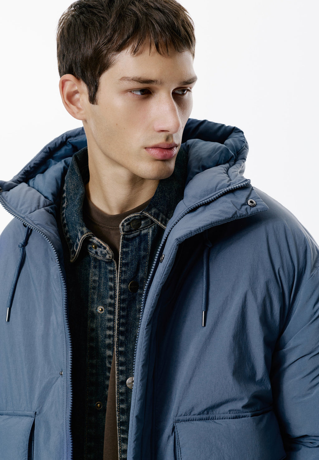 PULL&BEAR CROPPED PUFFER
