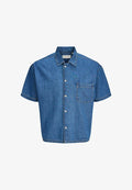 Jack & Jones Denim Cropped Fit - Shirt - blue denim