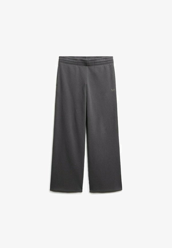 Superdry & Co WASH STRAIGHT - Tracksuit bottoms - charcoal grey