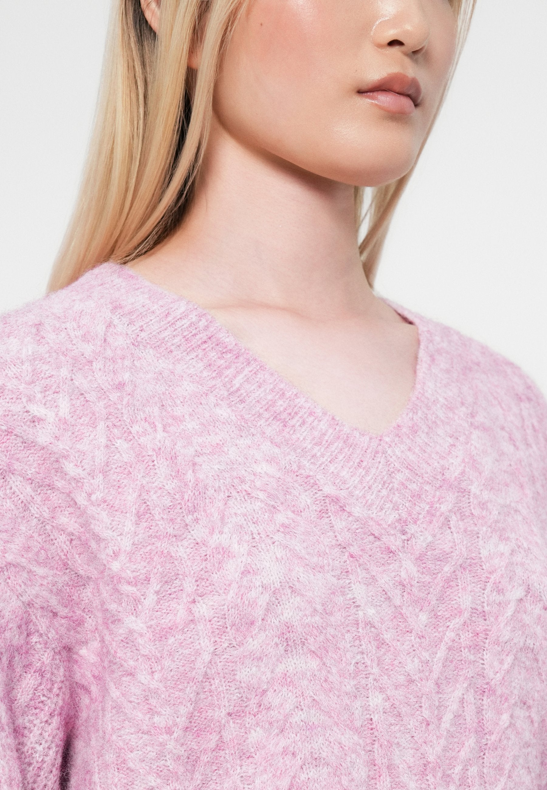 VILA VIEMMELIE V NECK PULLOVER