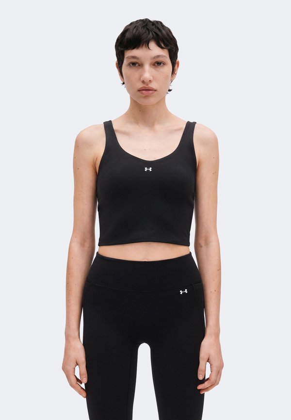 Under Armour MOTION TANK - Top - ultimate black/white