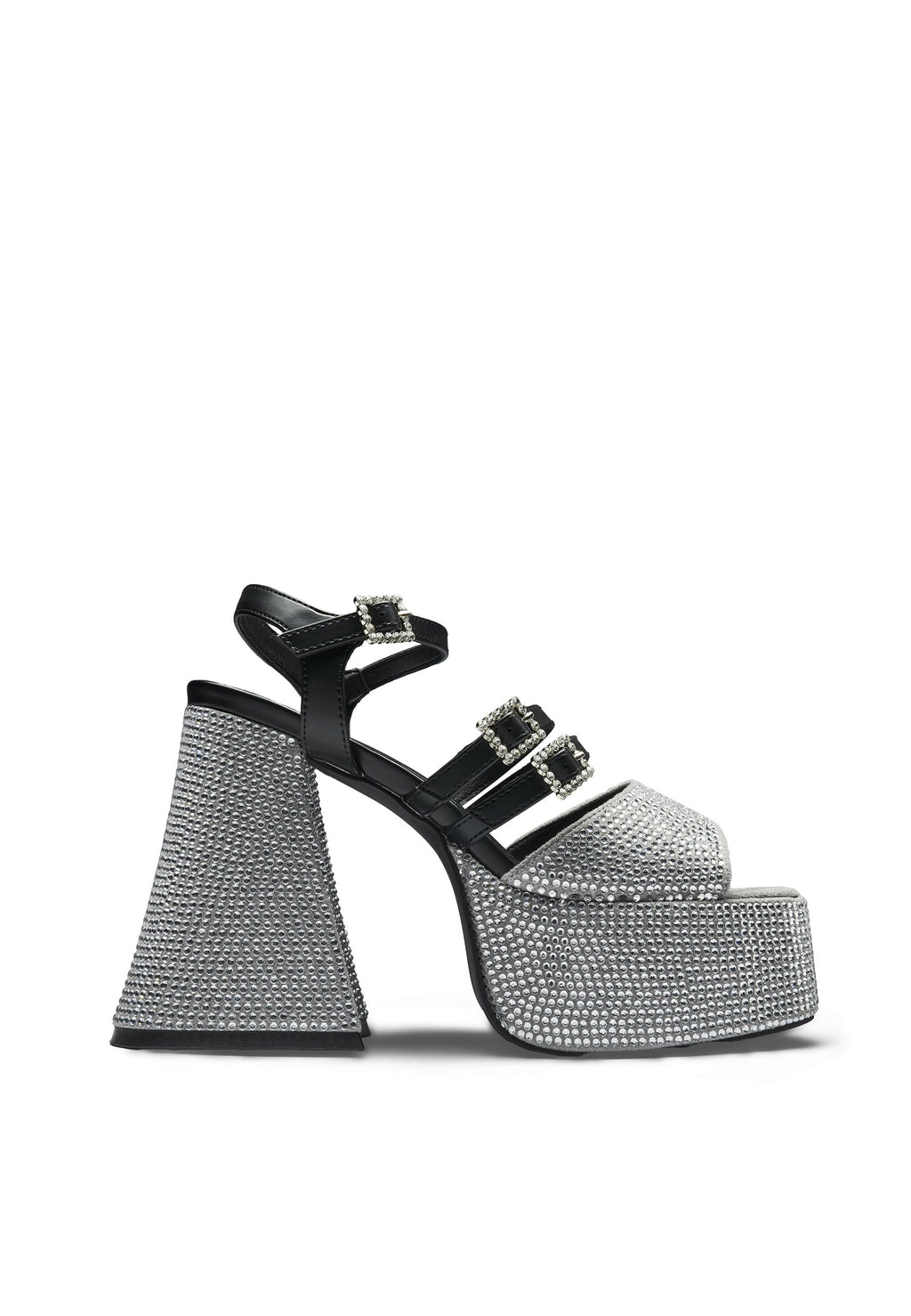 Koi Footwear FELICITY CRYSTAL STRAPPY HEELS