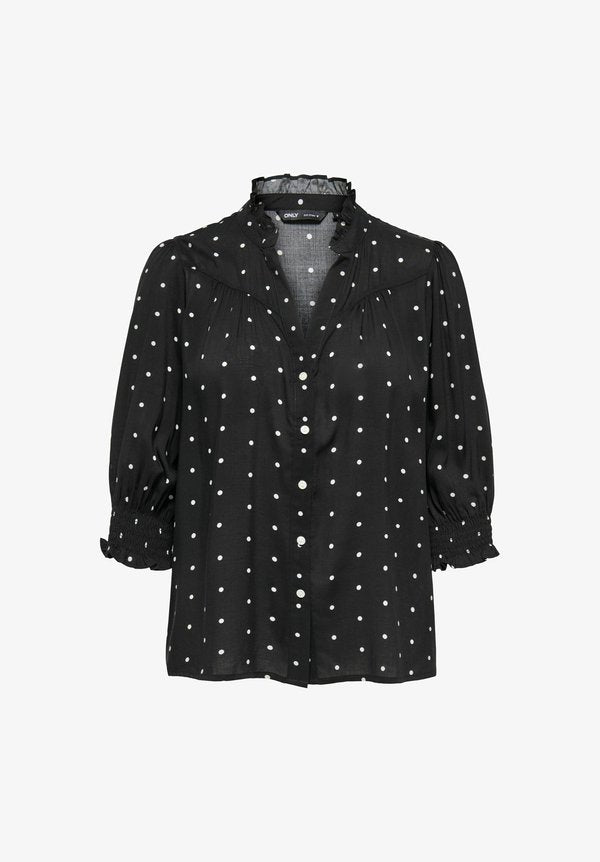 ONLY ONLY - Button-down blouse - black