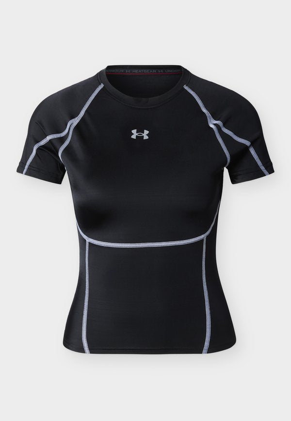 Under Armour HEATGEAR ELITE - Sports T-shirt - ultimate black