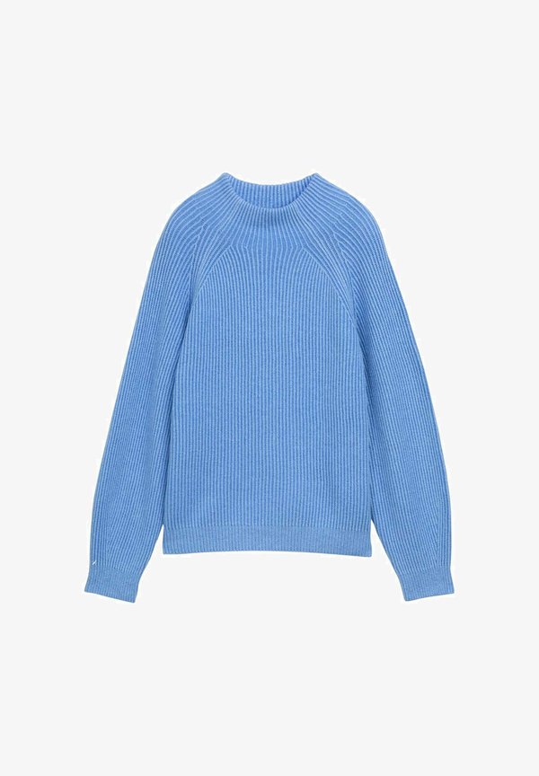 TOM TAILOR Jumper - light blue knit structure