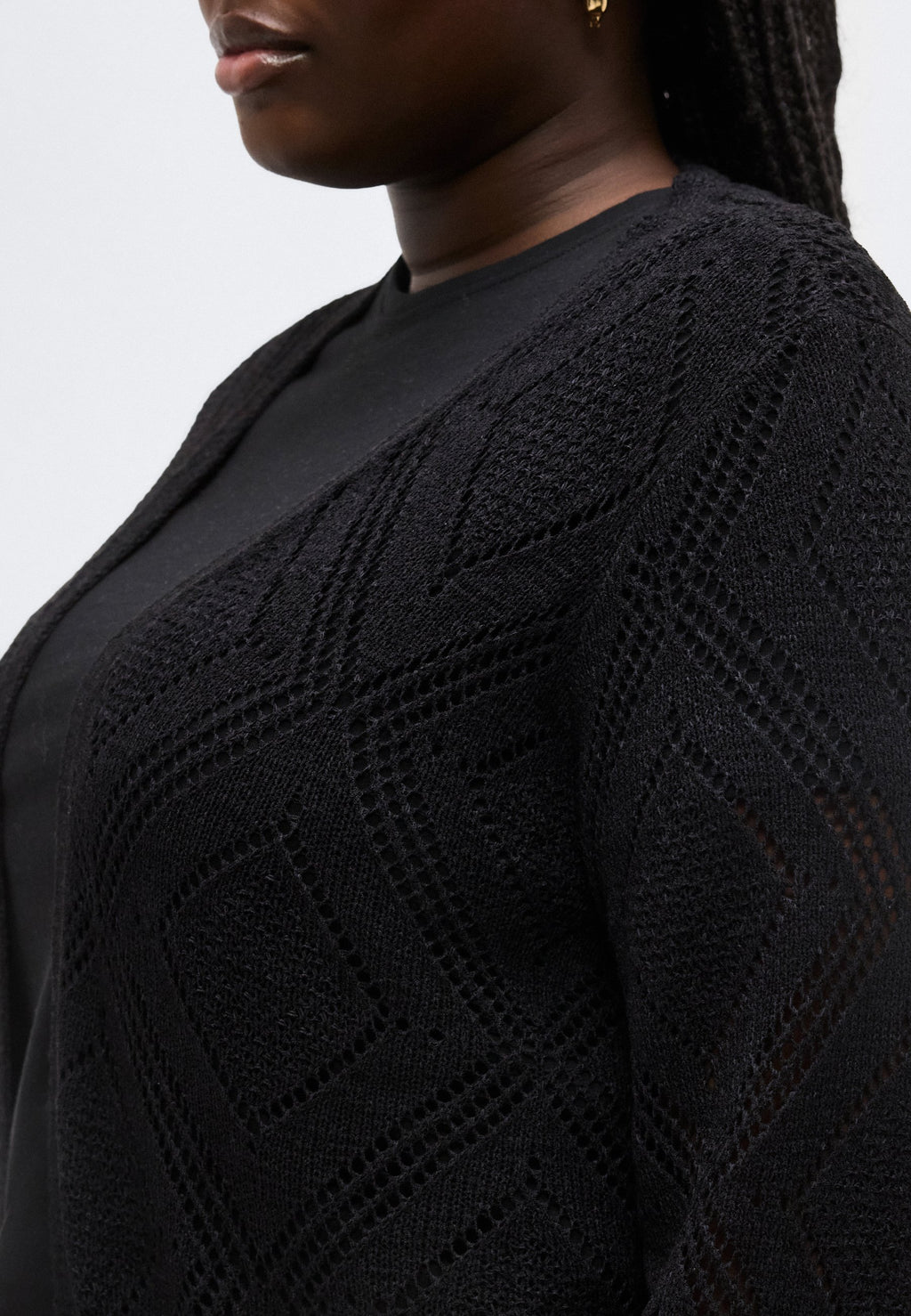 CARPAMELA NEW 3/4 OPEN CARDIGAN  Media 6