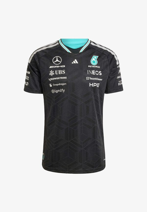 adidas Performance MERCEDES - AMG PETRONAS FORMULA 1 TEAM DRIVER AUTHENTIC - Sports T-shirt - black