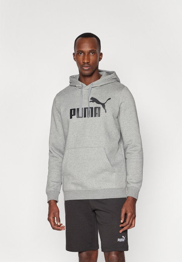 Puma ESS NO. 1 LOGO HOODIE FL - Hoodie - medium gray heather