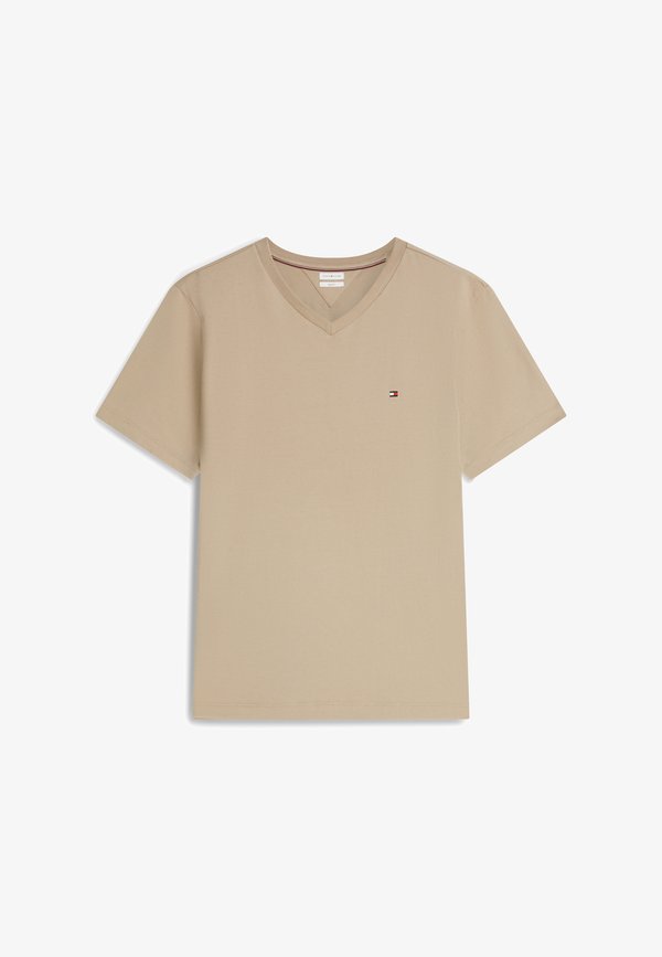 Tommy Hilfiger ESSENTIALS TEE - Basic T-shirt - batique khaki