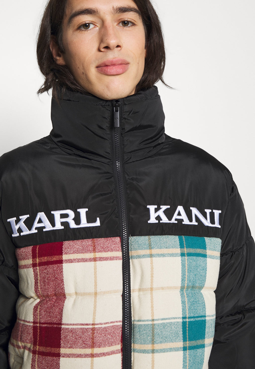 Karl Kani RETRO BLOCK PUFFER JACKET UNISEX