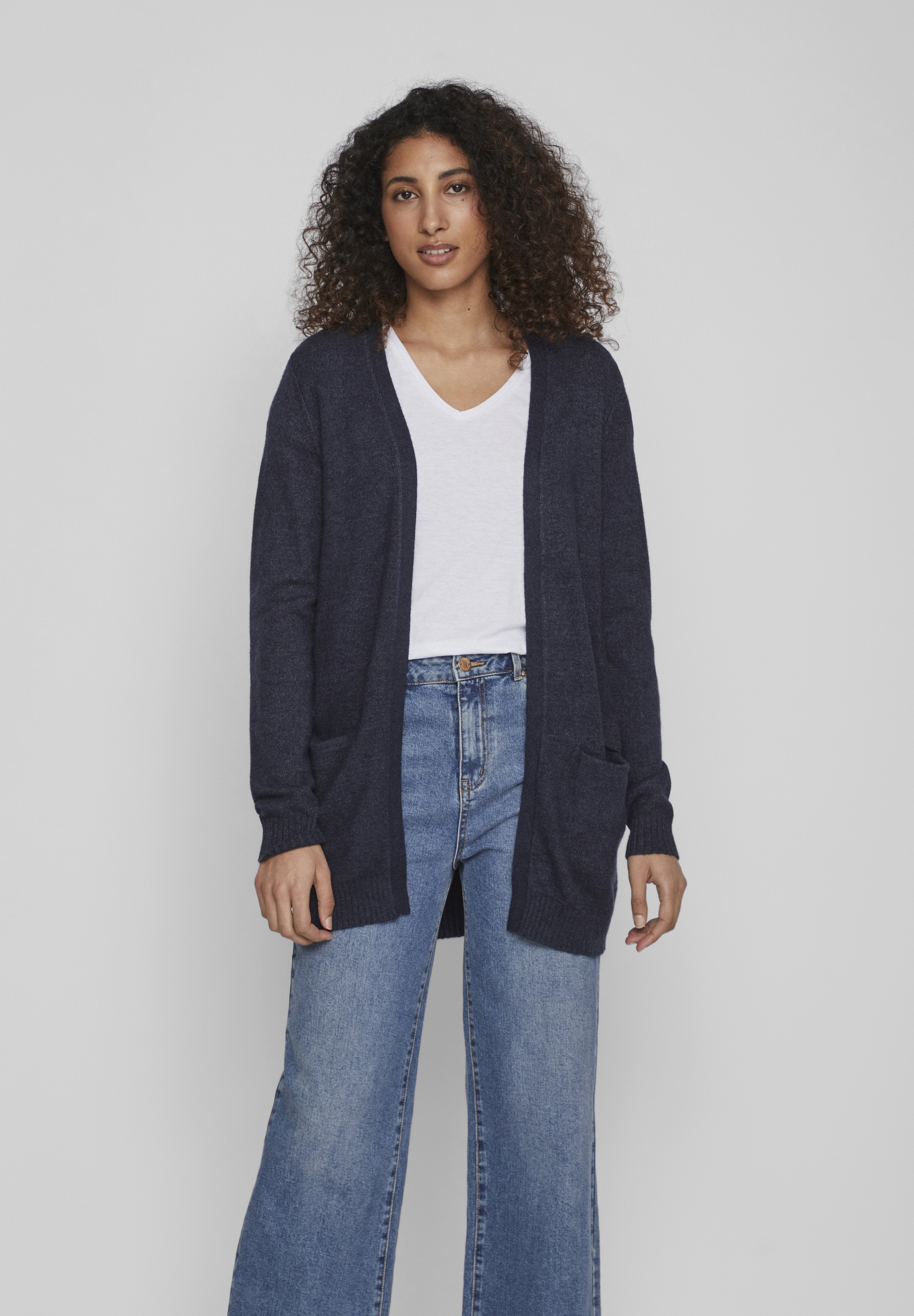 VILA VIRIL OPEN L/S KNIT CARDIGAN - NOOS