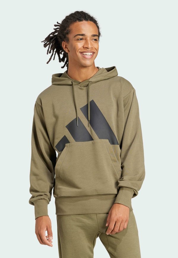 adidas Sportswear Hoodie - olive strata   black