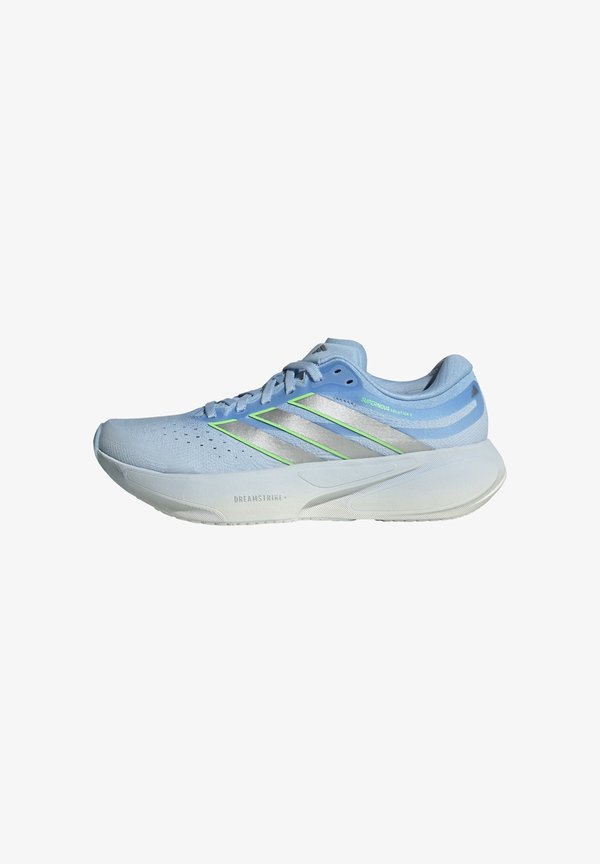 adidas Performance SUPERNOVA SOLUTION 3 - Road running shoes - crystal sky/silver met/lime burst