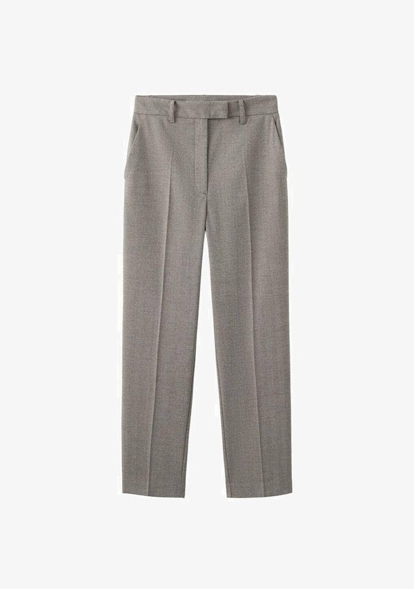 Mango ADULT - Trousers - light heather grey