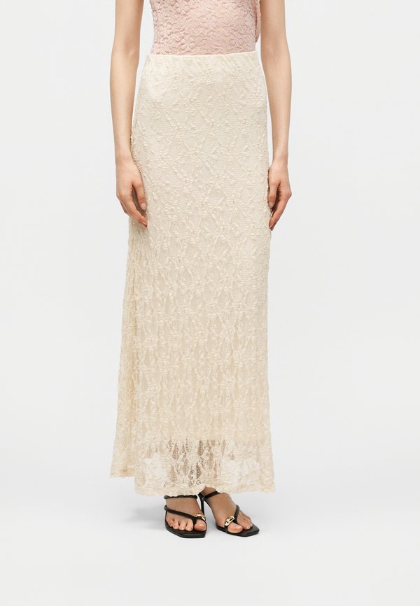 ONLY ONLALBINA LONG SKIRT JRS - Maxi skirt - birch