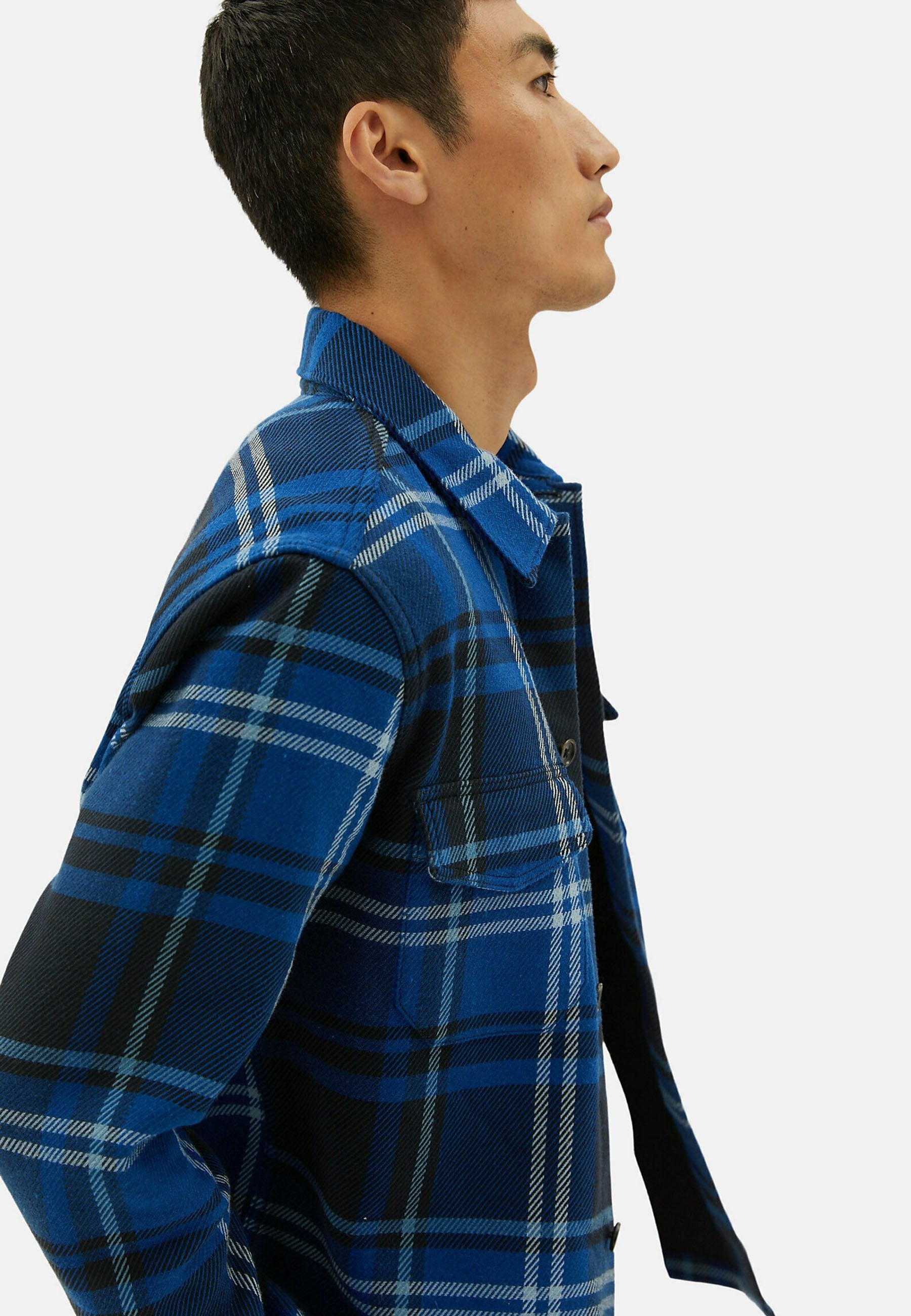 Marks & Spencer DOUBLE FACE CHECK OVERSHIRT