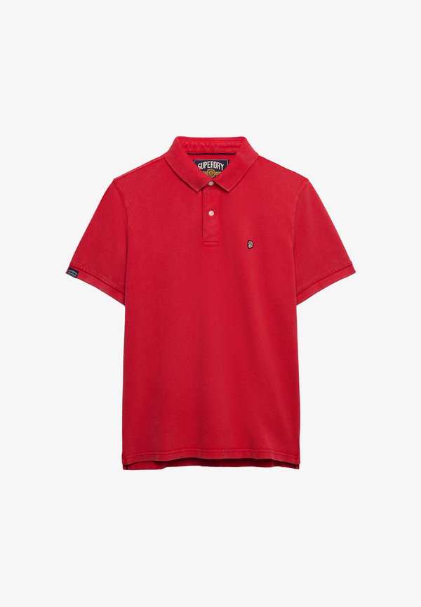 Superdry & Co SUPERDRY VINTAGE DESTROY POLO SHIRT.. - Polo shirt - burnt red