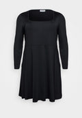 Noisy May Curve NMKARINA O NECK SKATER DRESS