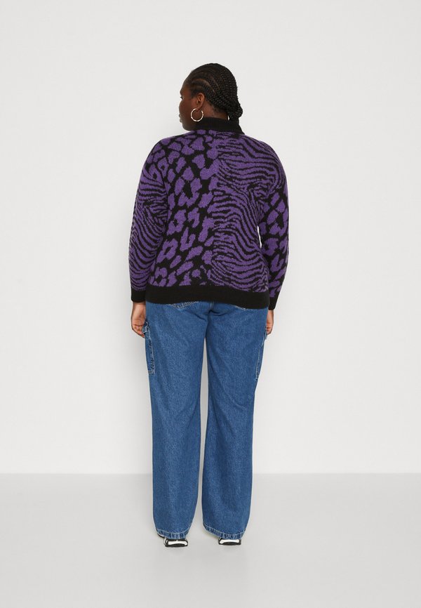 Vero Moda Curve VMCVERA ANIMAL O-NECK