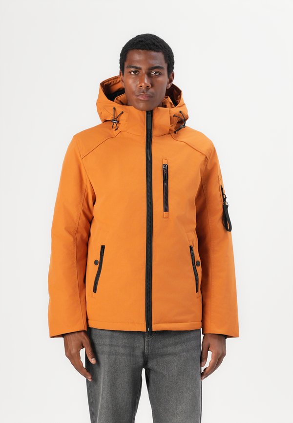 TOM TAILOR PADDED JACKET - Winter jacket - peanut butter brown