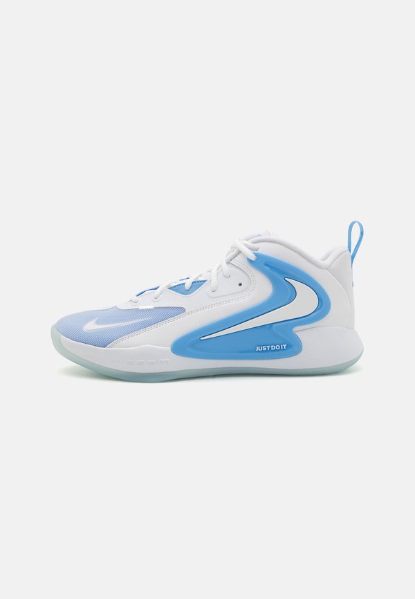 Nike Performance ZOOM HYPERSET UNISEX - Volleyball shoes - white/valor blue