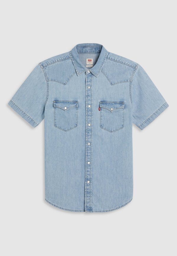 Levi's® CLASSIC WESTERN - Shirt - blue denim