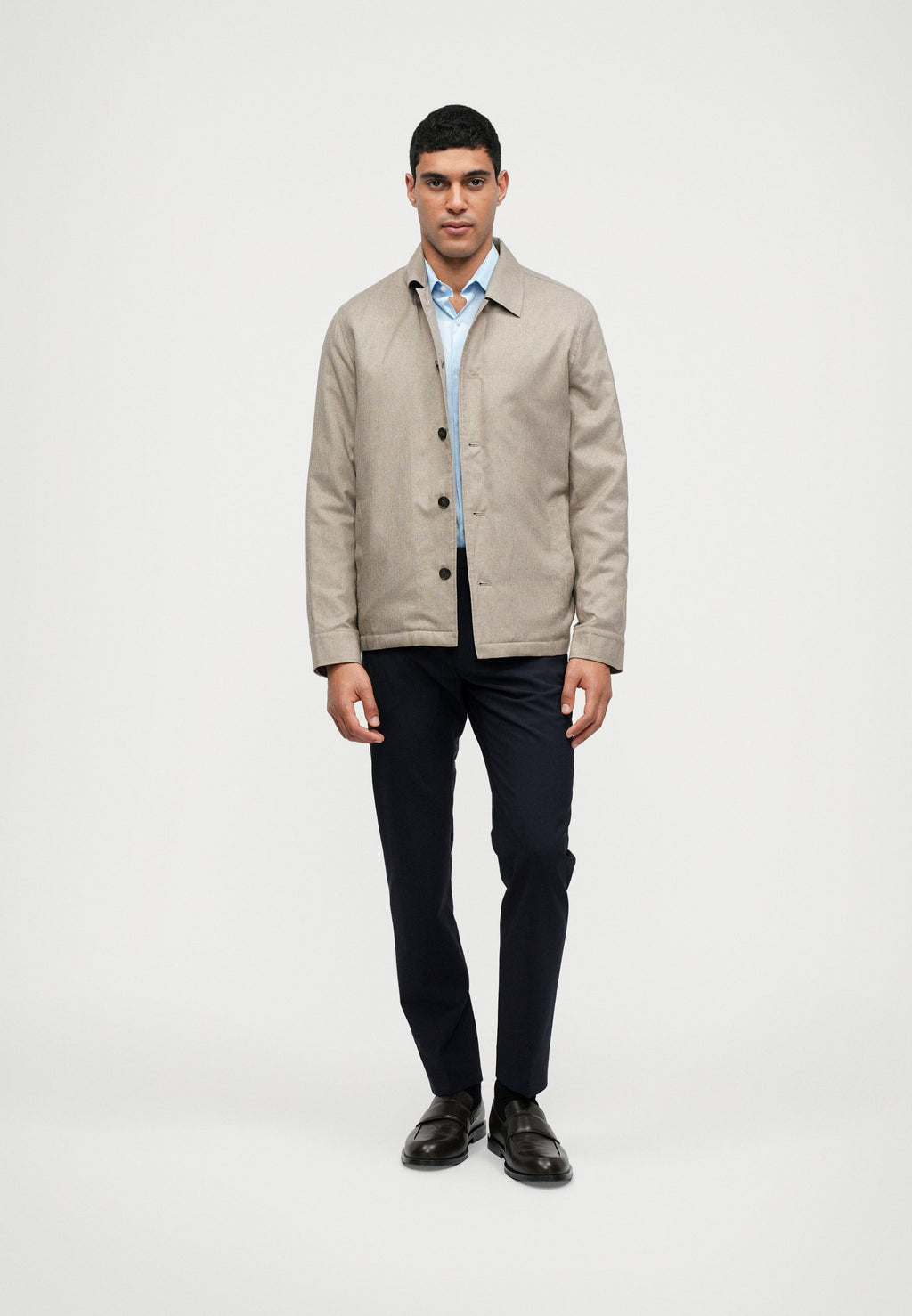 Hackett London HERRINGBONE SHACKET
