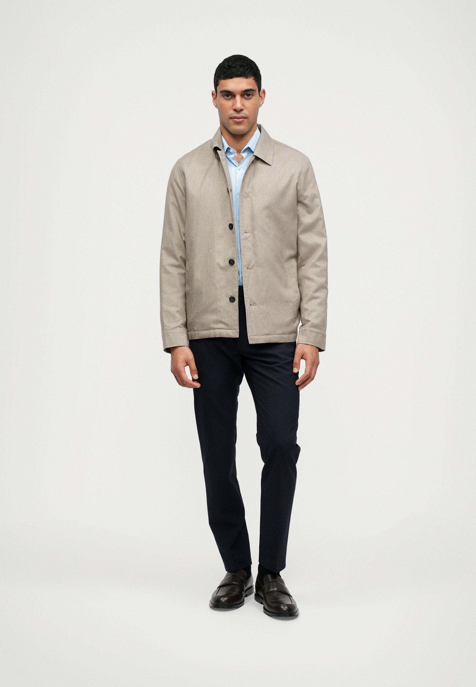 Hackett London HERRINGBONE SHACKET