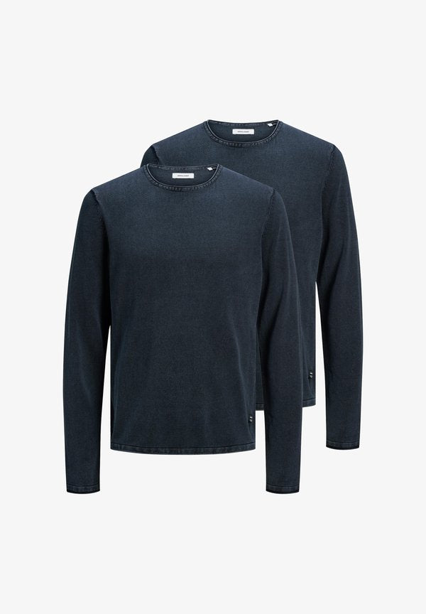 Jack & Jones 2 PACK - Jumper - navy blazer