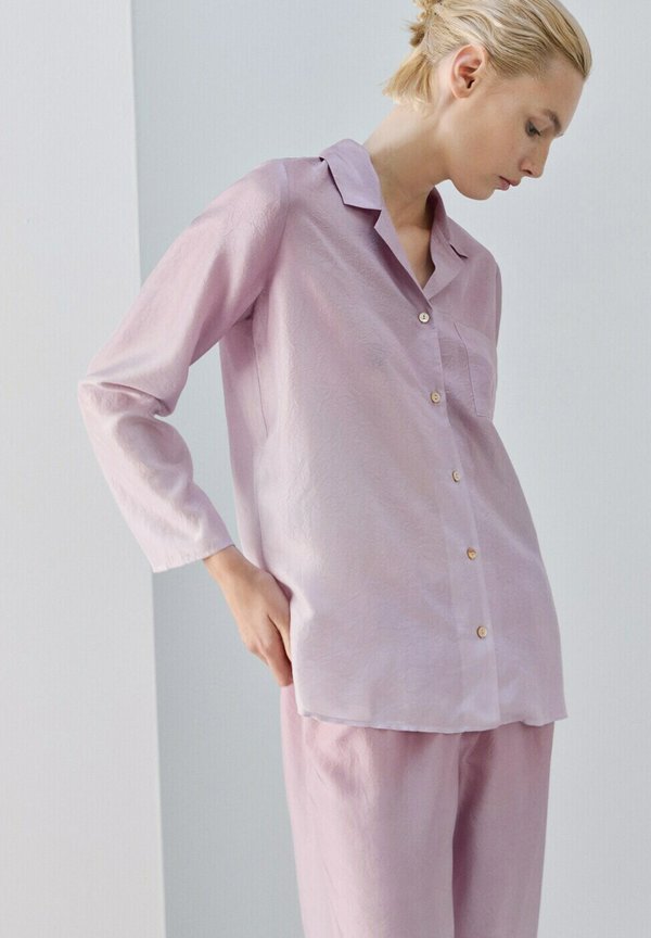 Mango Button-down blouse - purple