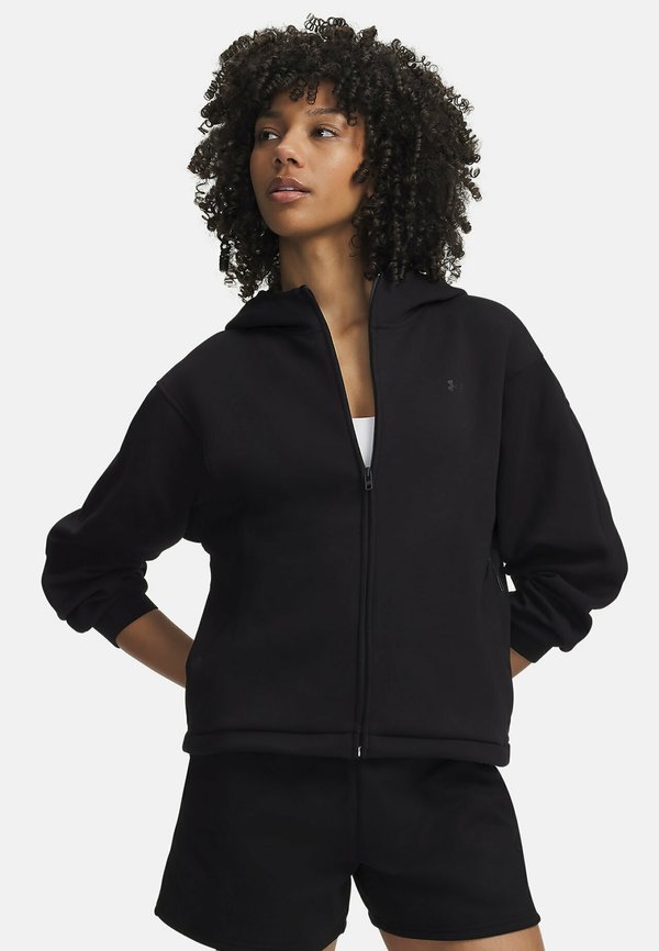 Under Armour UNSTOPPABLE FLEECE - Fleece jacket - ultimate black
