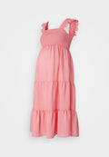ONLY MATERNITY OLMGRACE FRILL CALF DRESS