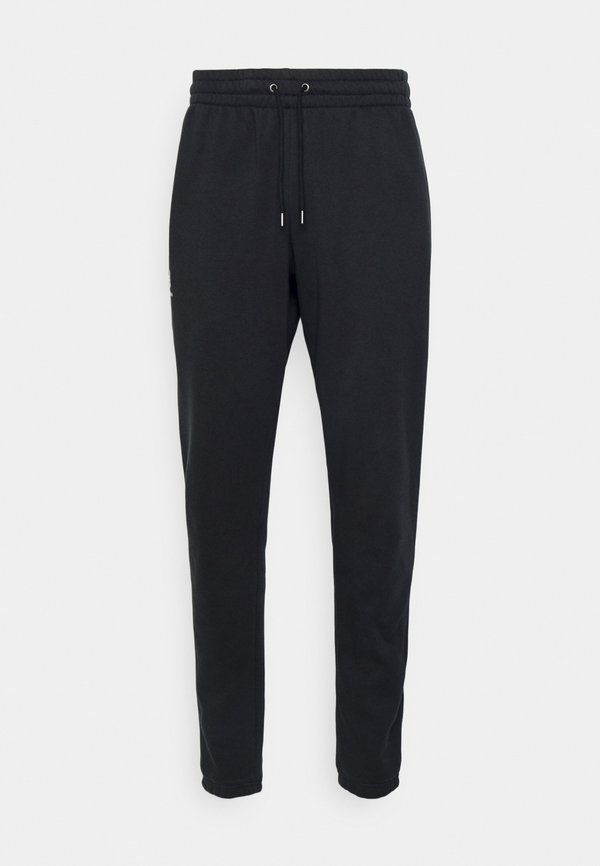Under Armour ICON FLEECE - Tracksuit bottoms - black/white