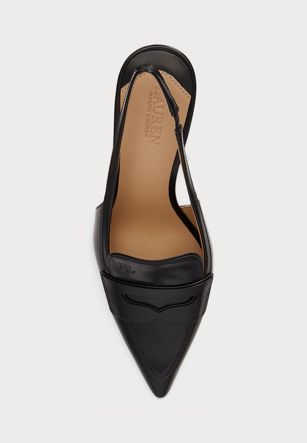 Lauren Ralph Lauren KHLOE LEATHER SLINGBACK LOAFER PUMP