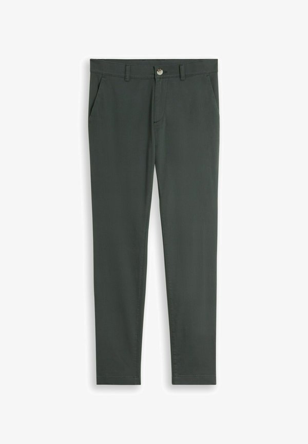 TOM TAILOR SLIM CHINO - Chinos - darkest olive