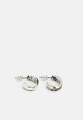 Icon Brand EMBOSSED HOOP EARRING UNISEX