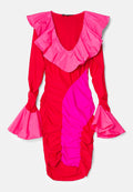 Ahluwalia ROSIE RUFFLE DRESS