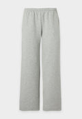 Nike Sportswear W NK STDO FLC MW MR STD OH PNT - Trousers - dk grey heather/sail