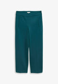 TOM TAILOR MIA STRAIGHT CROPPED  - Trousers - deep meadow green