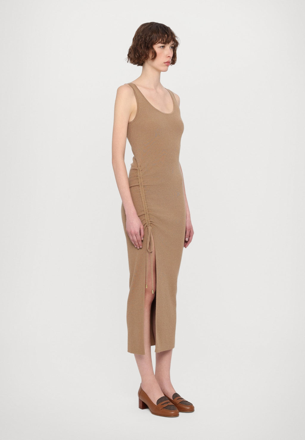 MICHAEL Michael Kors RUCHED SCOOP TANK
