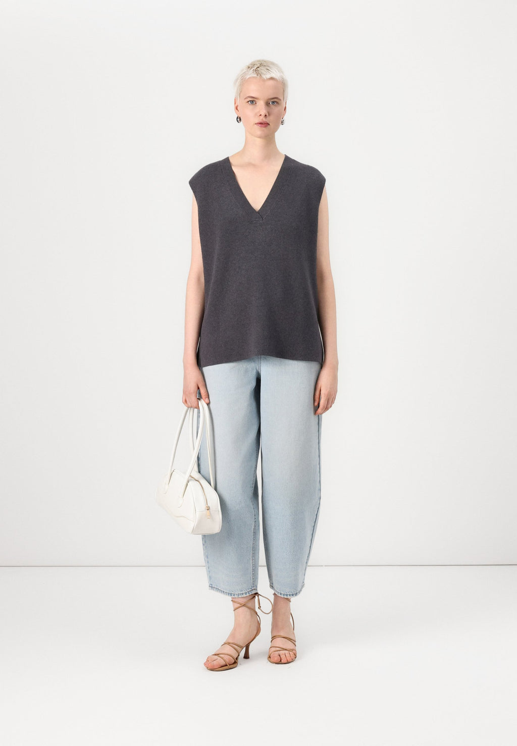 VILA VICHELLE V NECK OVERSIZED