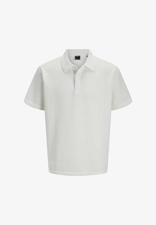 Jack & Jones Plain - Polo shirt - cloud dancer